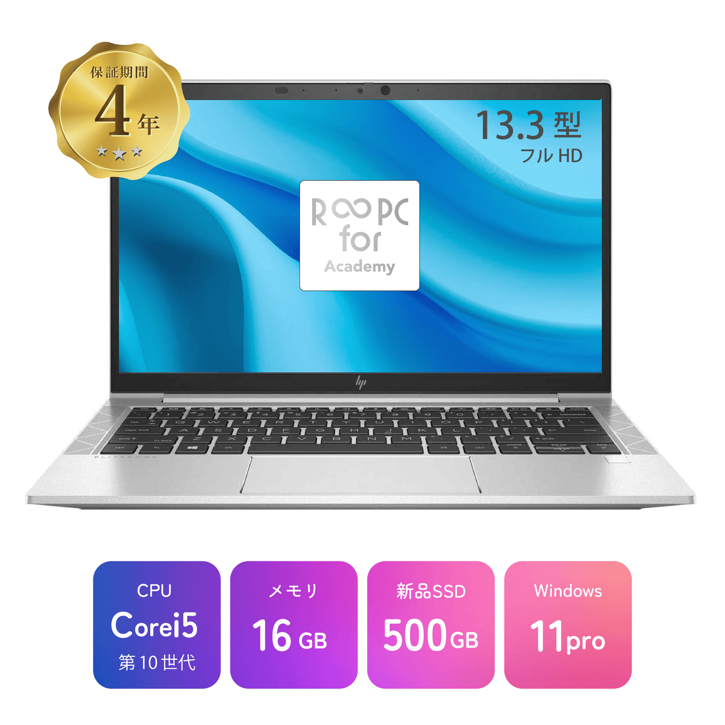 【大東スクラム推奨】<メモリ増強モデル> HP EliteBook 830 G7 (16GB) 【DS】